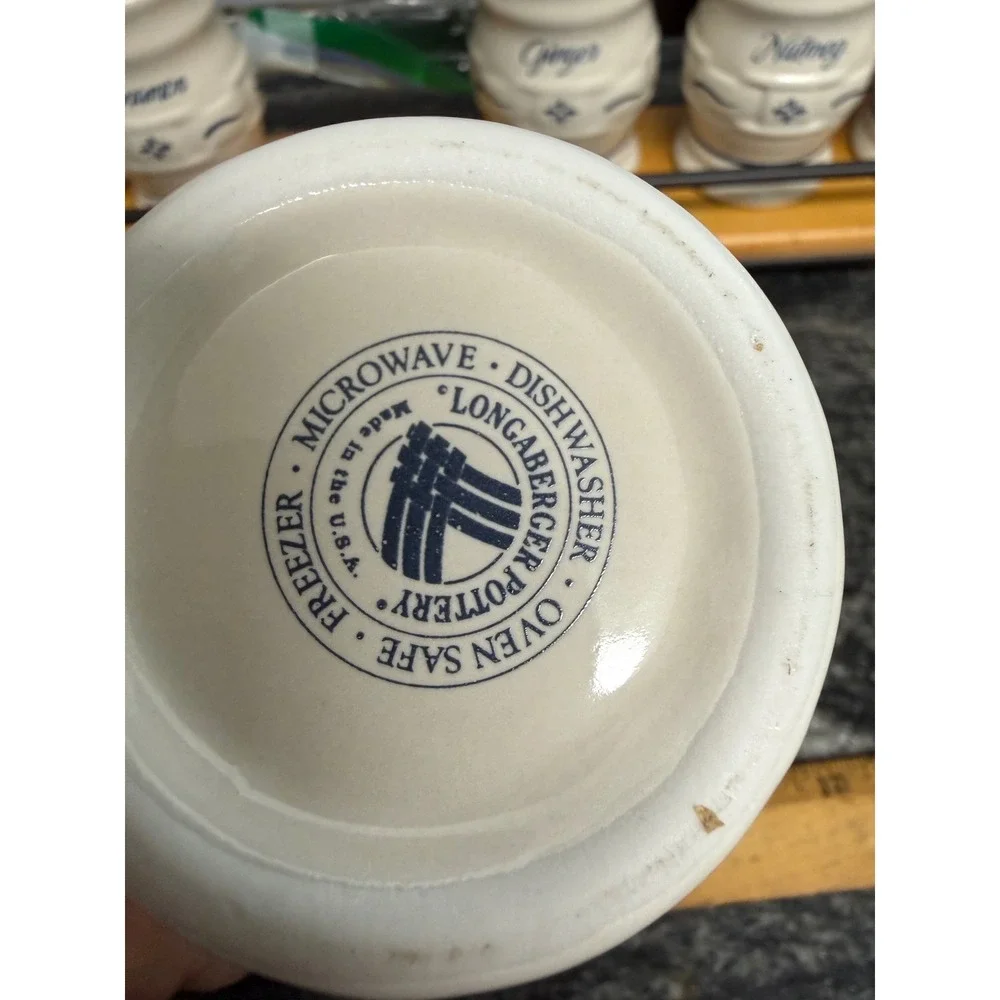 Longaberger pottery woven